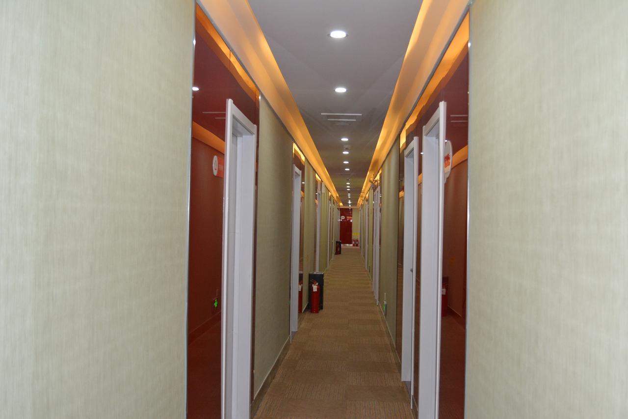 Thank Inn Chain Hotel Zibo Road Tungjing Kültér fotó